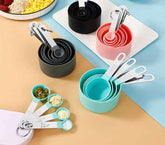 Adjustable Measuring Spoons With Scale